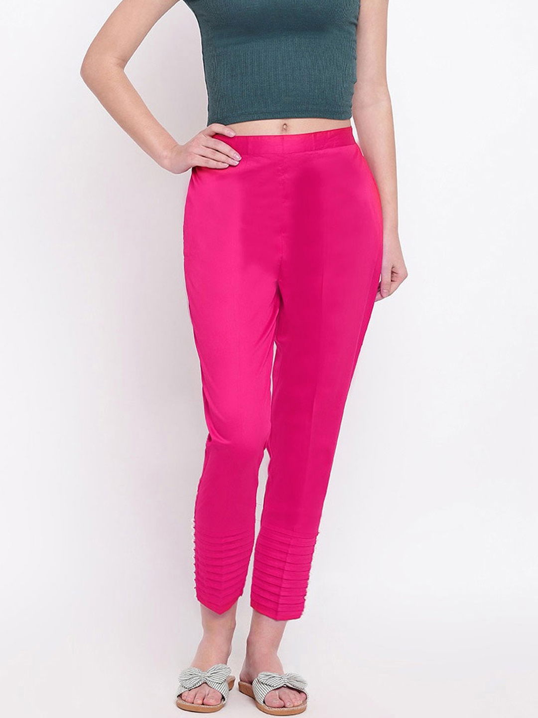 Pintex Western Wear Silk Pants Catalog
